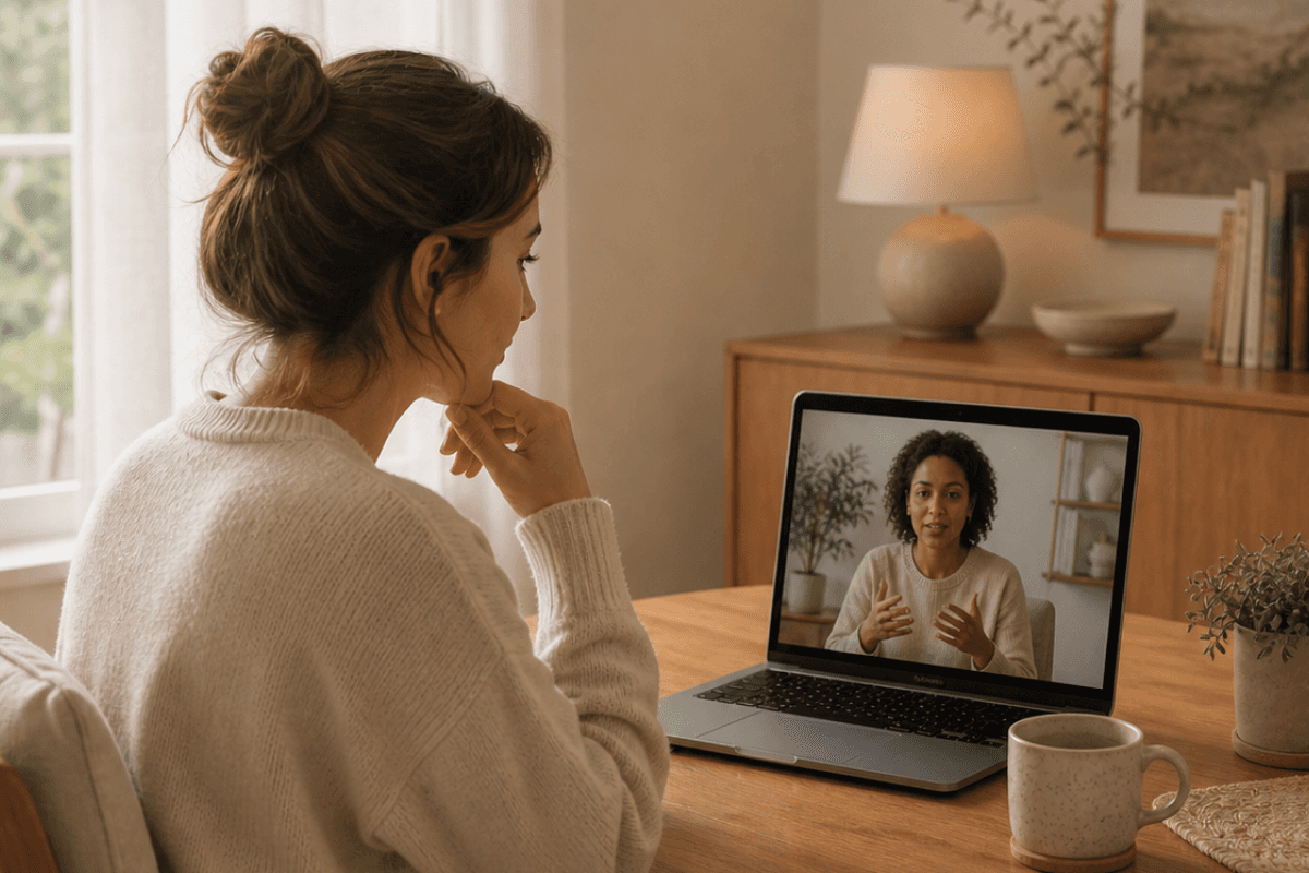 Terapia de logopedia online por videollamada